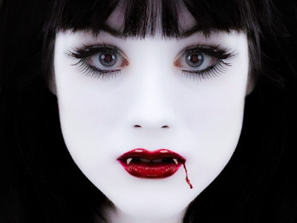maquillaje de vampira