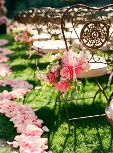 decoración de mesas para bodas estilo rustico y vintage