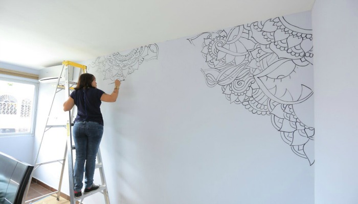 cómo decorar las paredes de un cuarto 