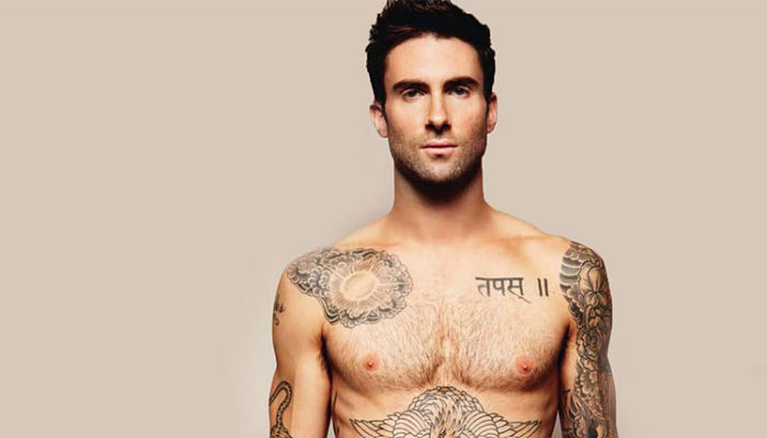 el vocalista de Maroon 5 expira sensualidad 