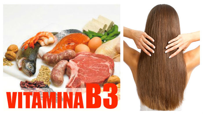 Vitaminas para el pelo B3